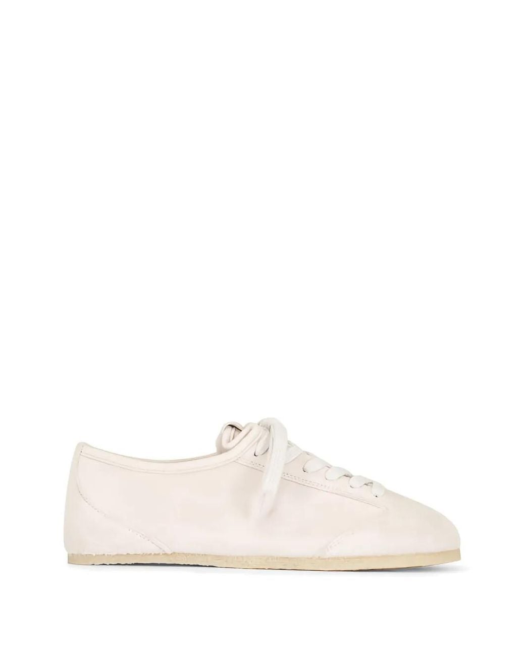 Agl Attilio Giusti Leombruni White Suede Lace-Up Sneakers