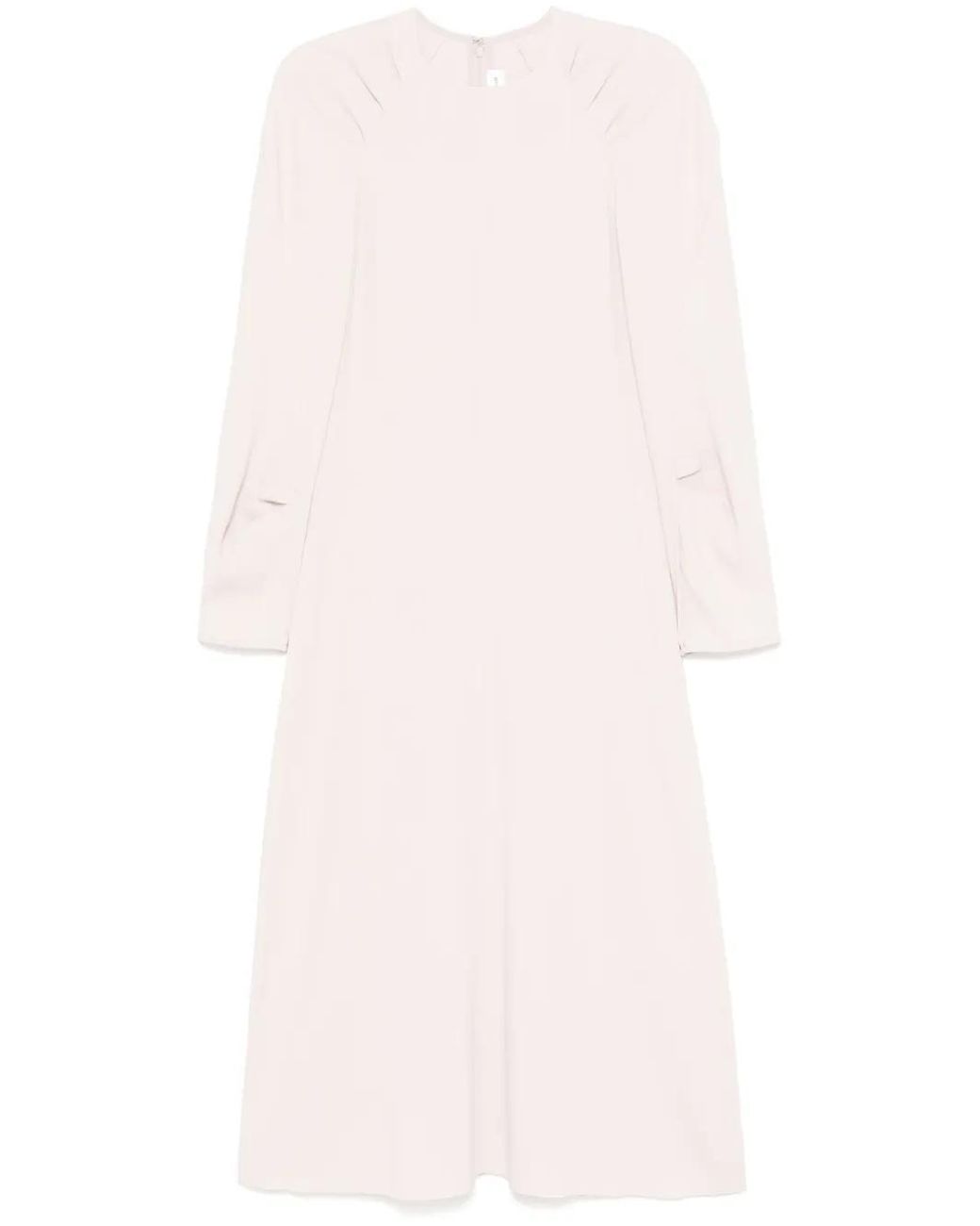 Victoria Beckham Pink Long Ml Raglan Nude Dress