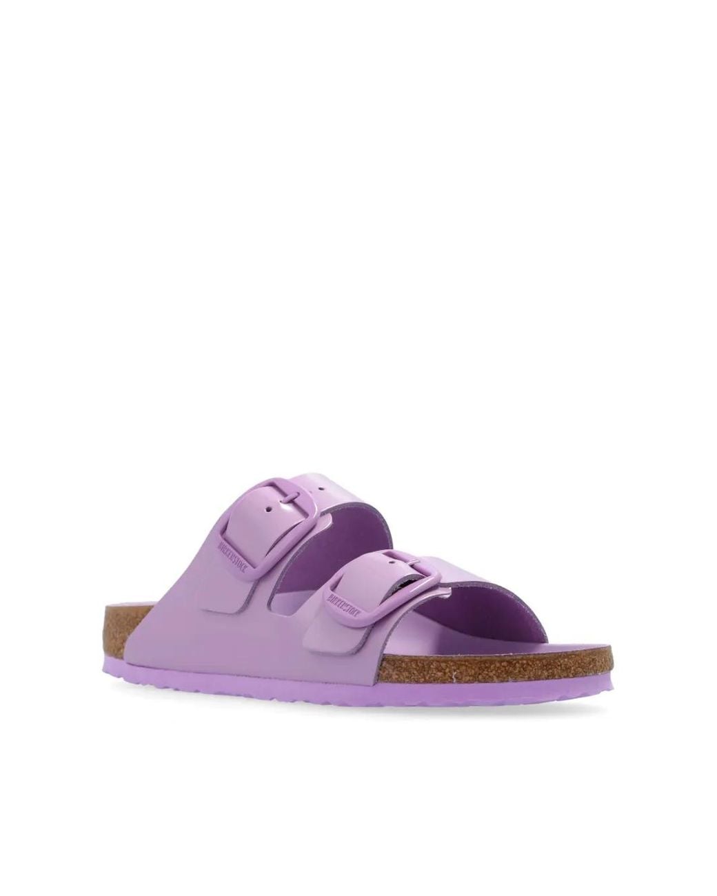 Birkenstock Purple Arizona Leather Sandals