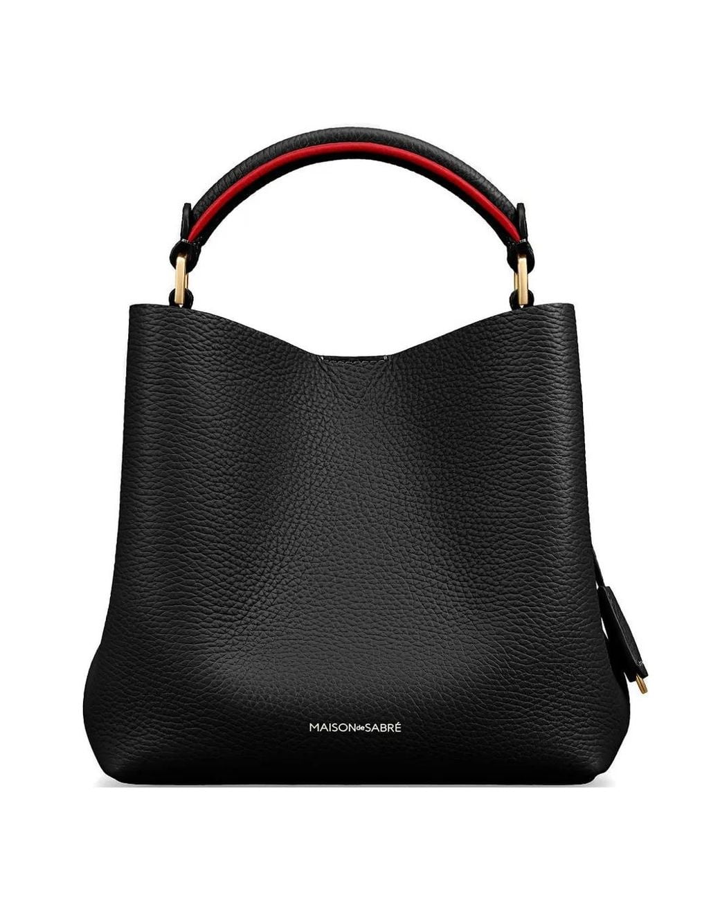 Maison De Sabre Black The Mini Bucket Bag