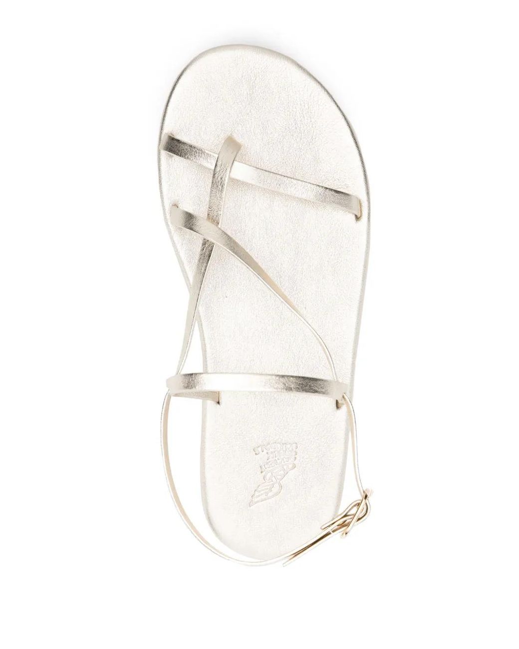 Sandalias Alethea planas Ancient Greek Sandals de color White
