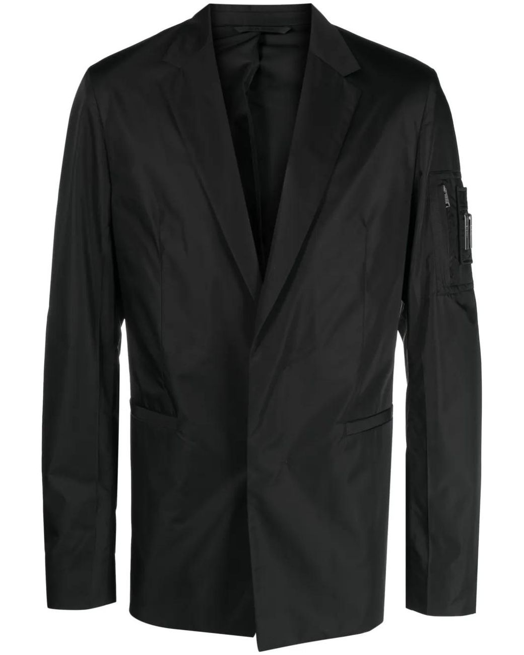 Givenchy Black Zip-Pocket Blazer for men