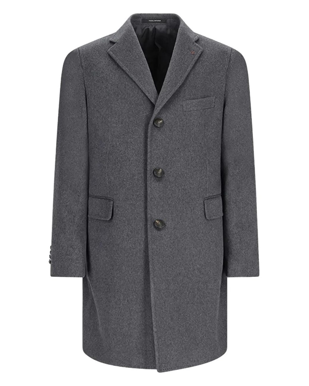 Tagliatore Mantel Mit Drei Knöpfen in Gray für Herren
