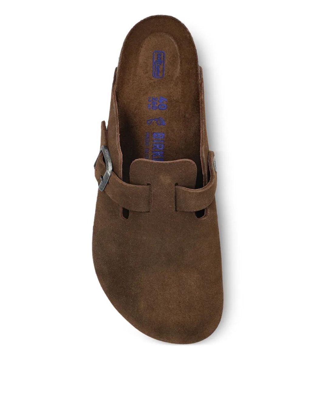 Birkenstock Brown Boston Clogs for men