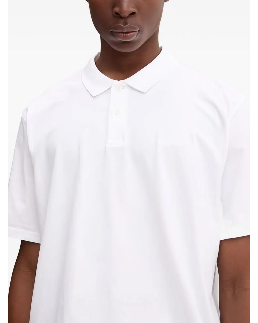 Levi's White Polo À Manches Courtes for men