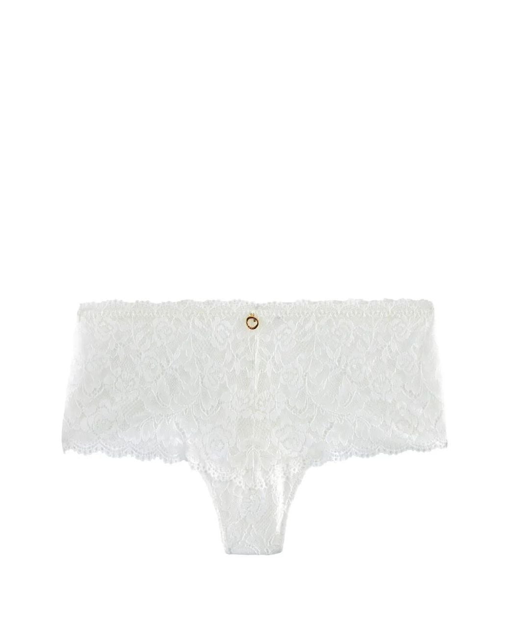 Aubade White Rosessence Lace Briefs
