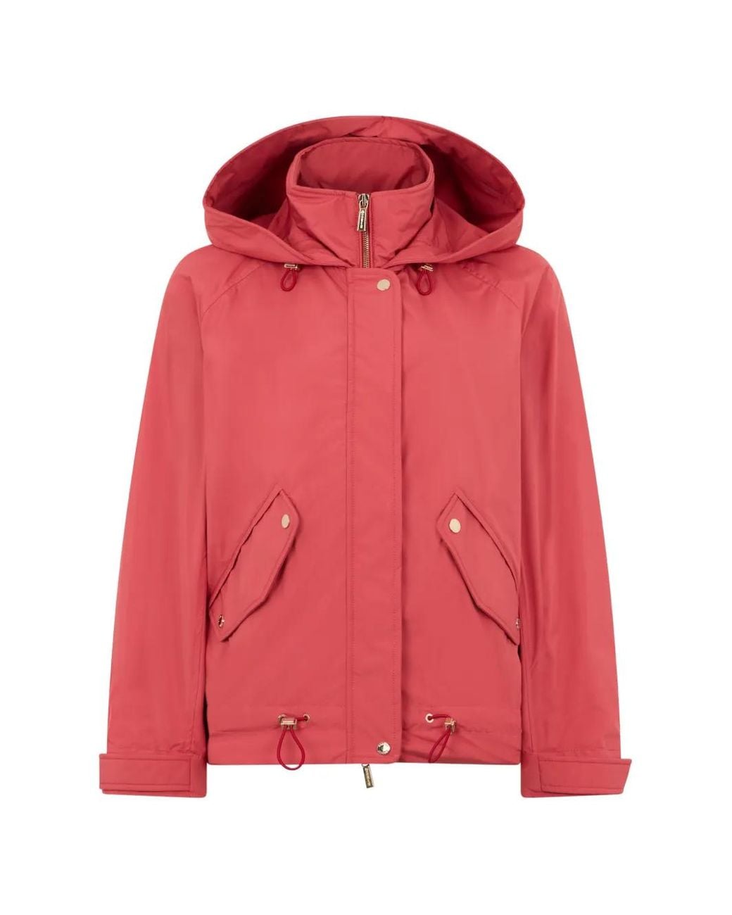Moorer Red Jill Hooded Jacket