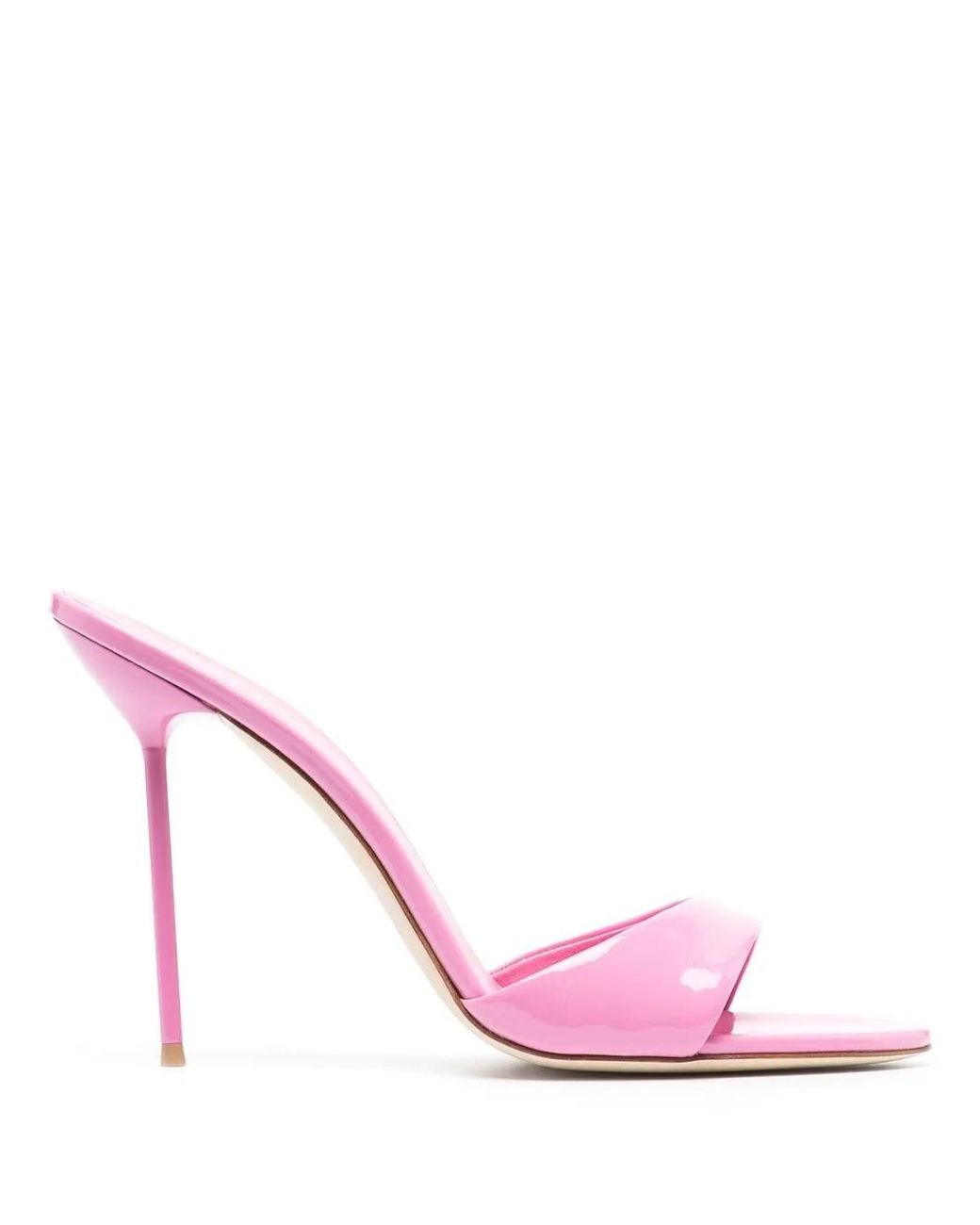 Paris Texas Pink Lidia 105 Patent Leather Sandals