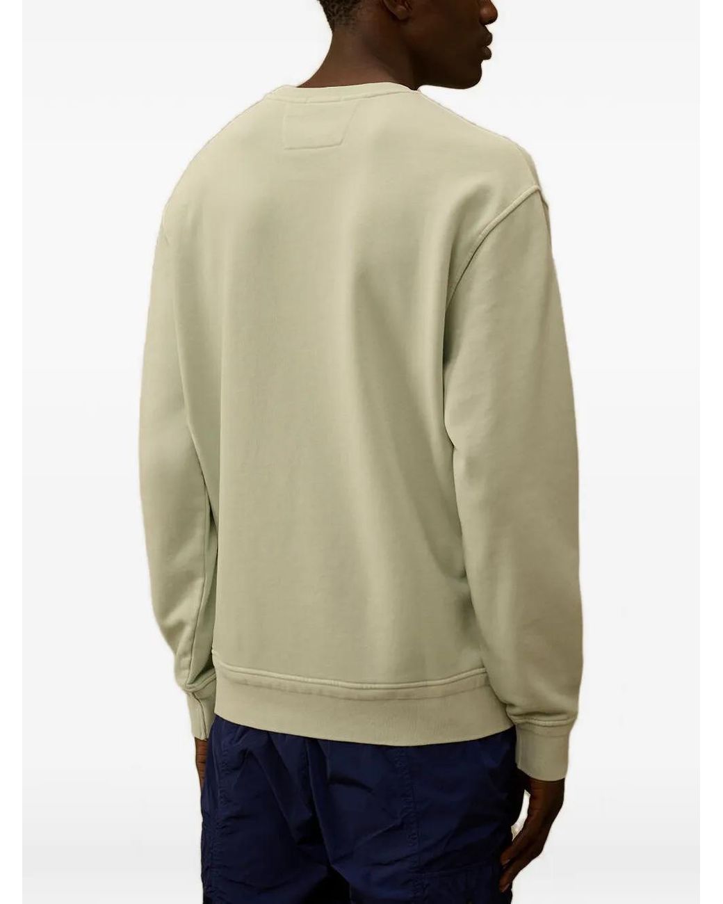C P Company Natural C.P.Company Sweatshirt With Patch Pockets for men