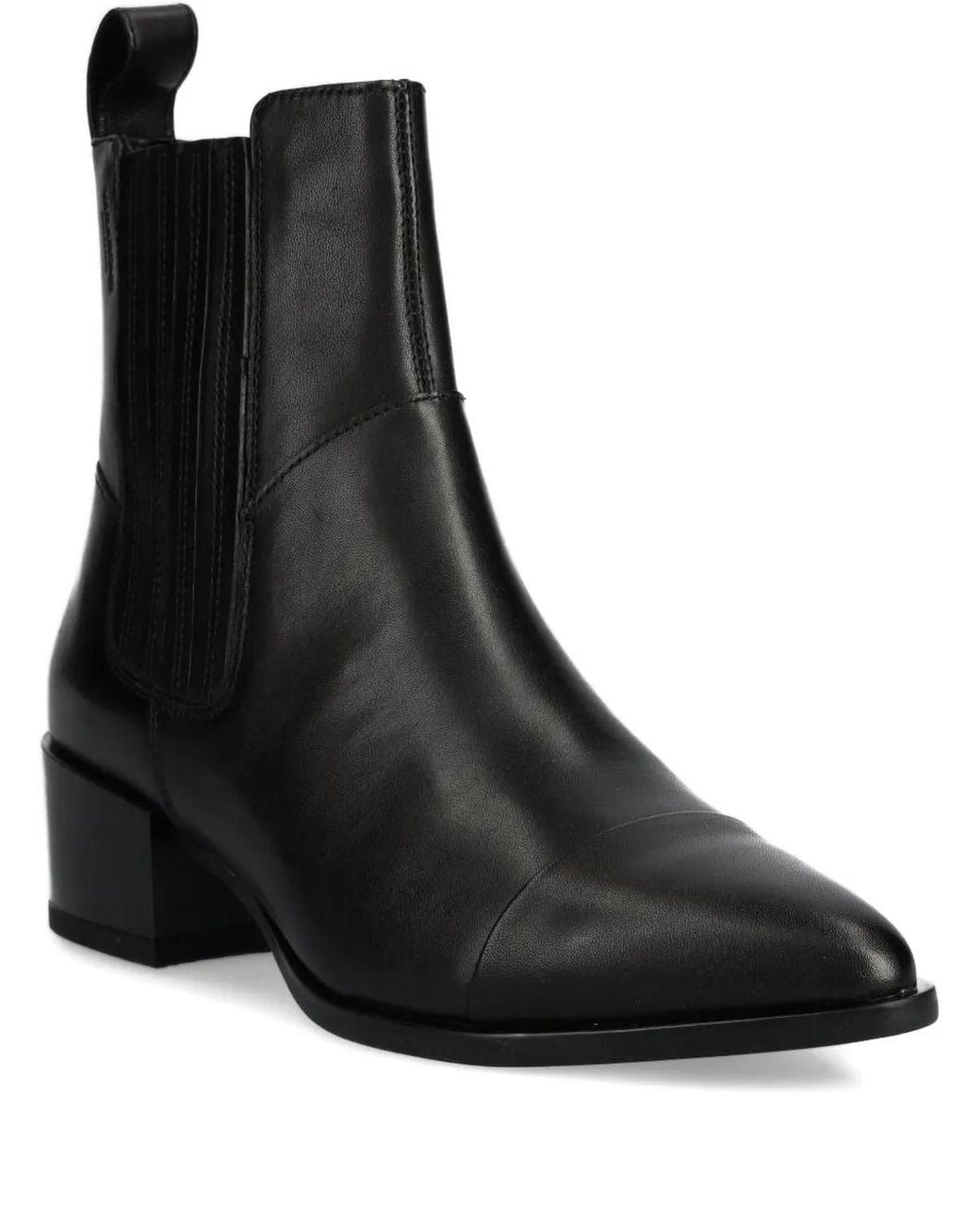 Vagabond Black 31Mm Pointed-Toe Ankle Boots
