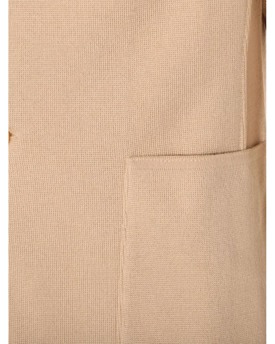 Lardini Natural Buttoned Flower-Embellished Blazer for men