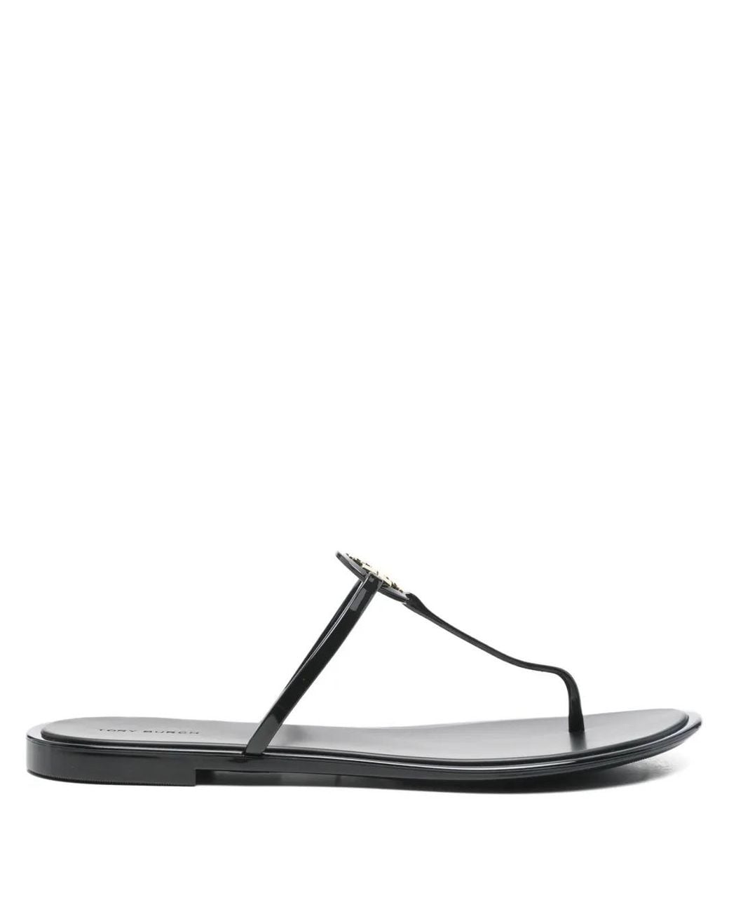 Tory Burch Brown Mini Miller Jelly Sandals