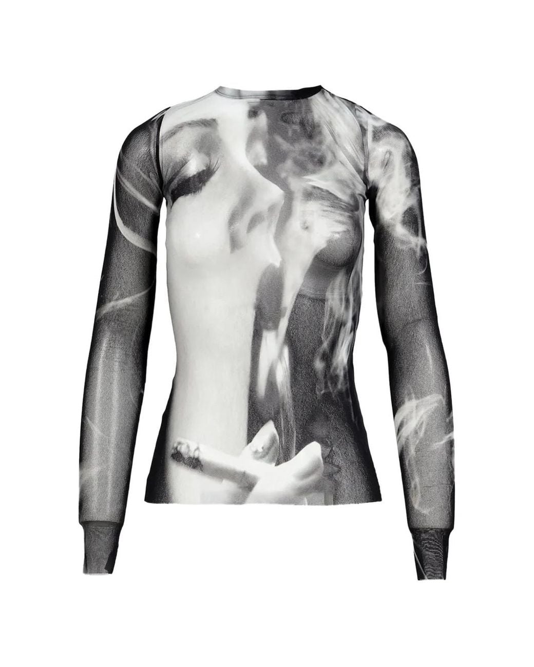 Jean Paul Gaultier Black The Smoking Top