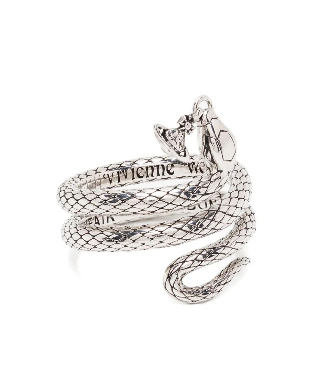 メンズ Vivienne Westwood Albane リング ホワイト | Lyst