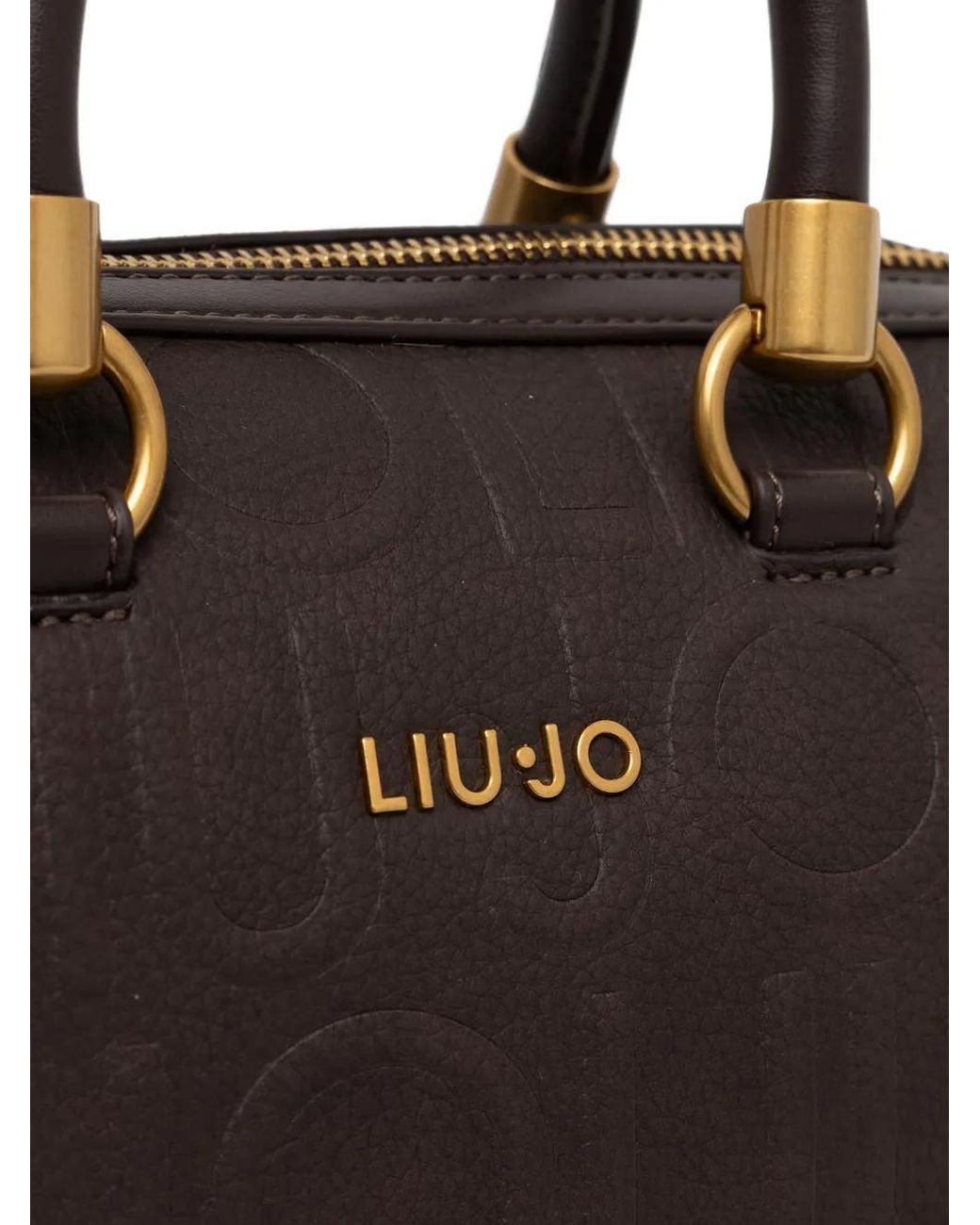 Liu Jo Black Small Handbag With Logo