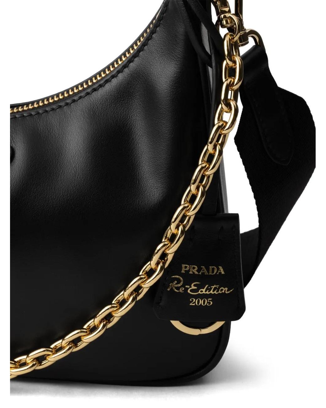 Prada Black Re-Edition 2005 Shoulder Bag