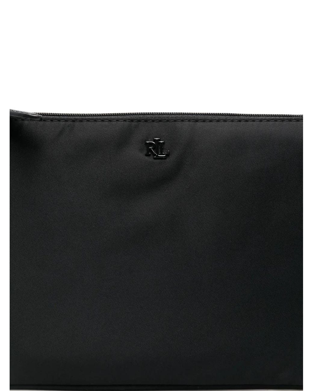 Ralph Lauren Black Medium Landyn Cross Body Bag