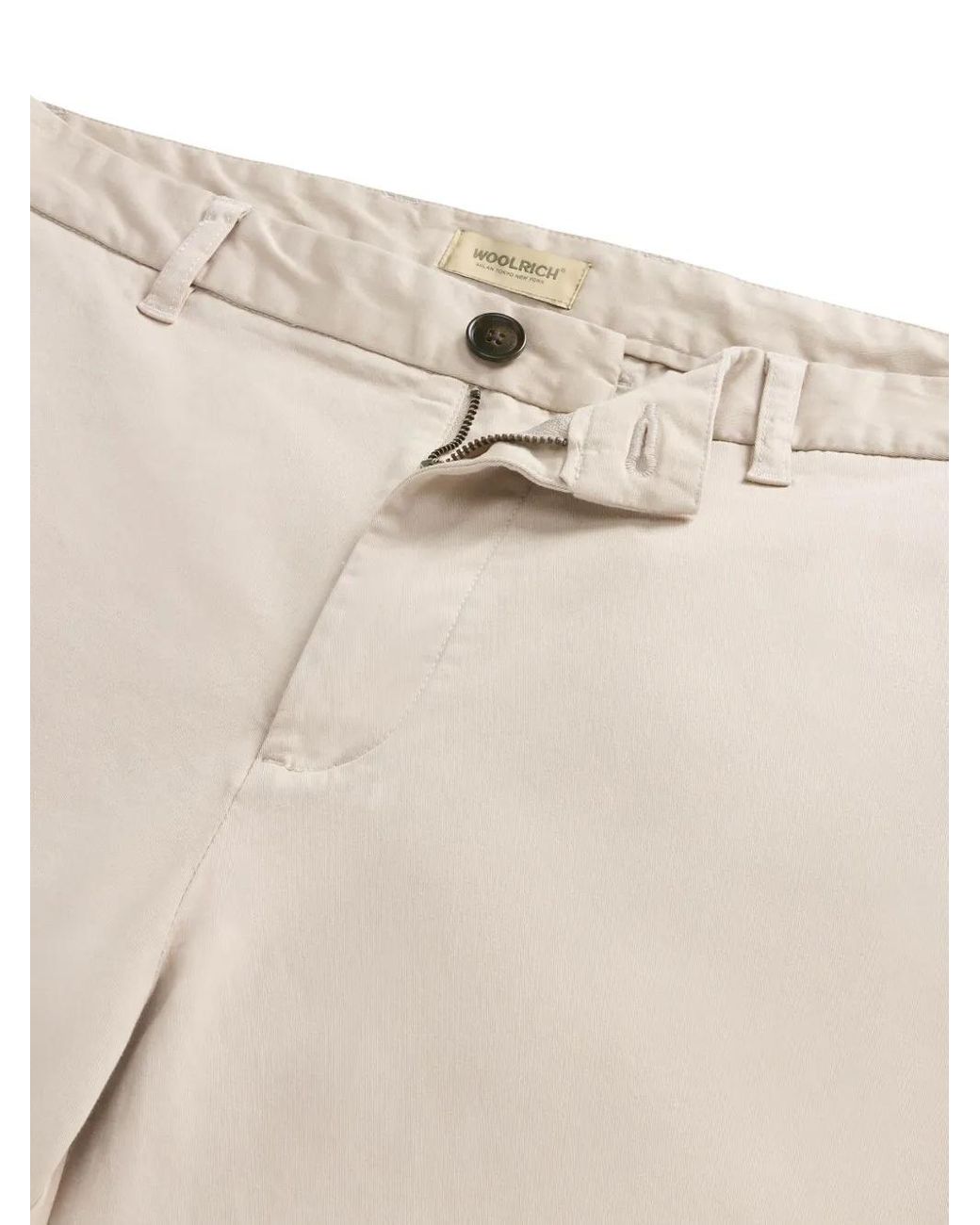 Pantalon En Coton Woolrich pour homme en coloris Natural