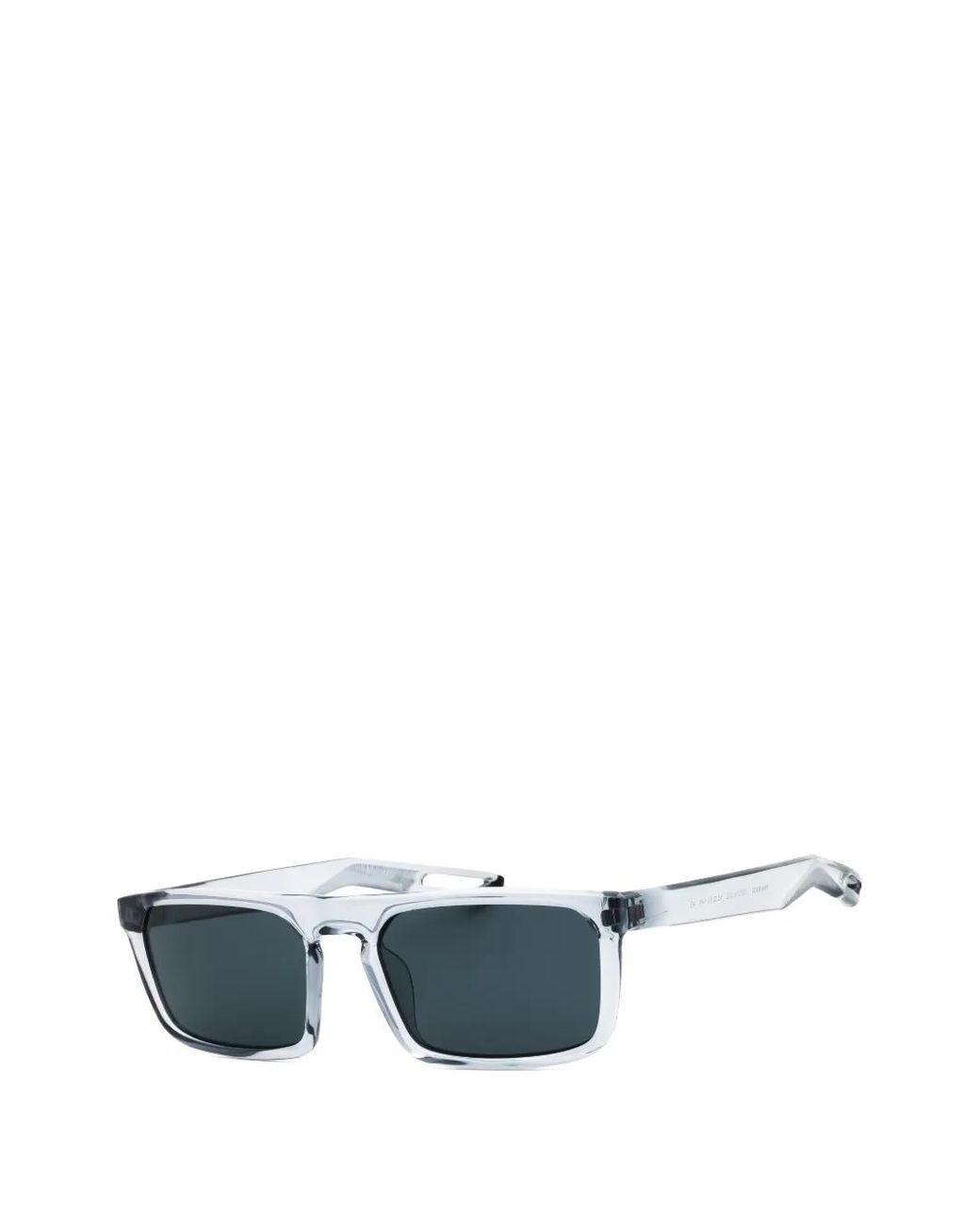 Nike Blue Nv03 Rectangle-Frame Sunglasses for men