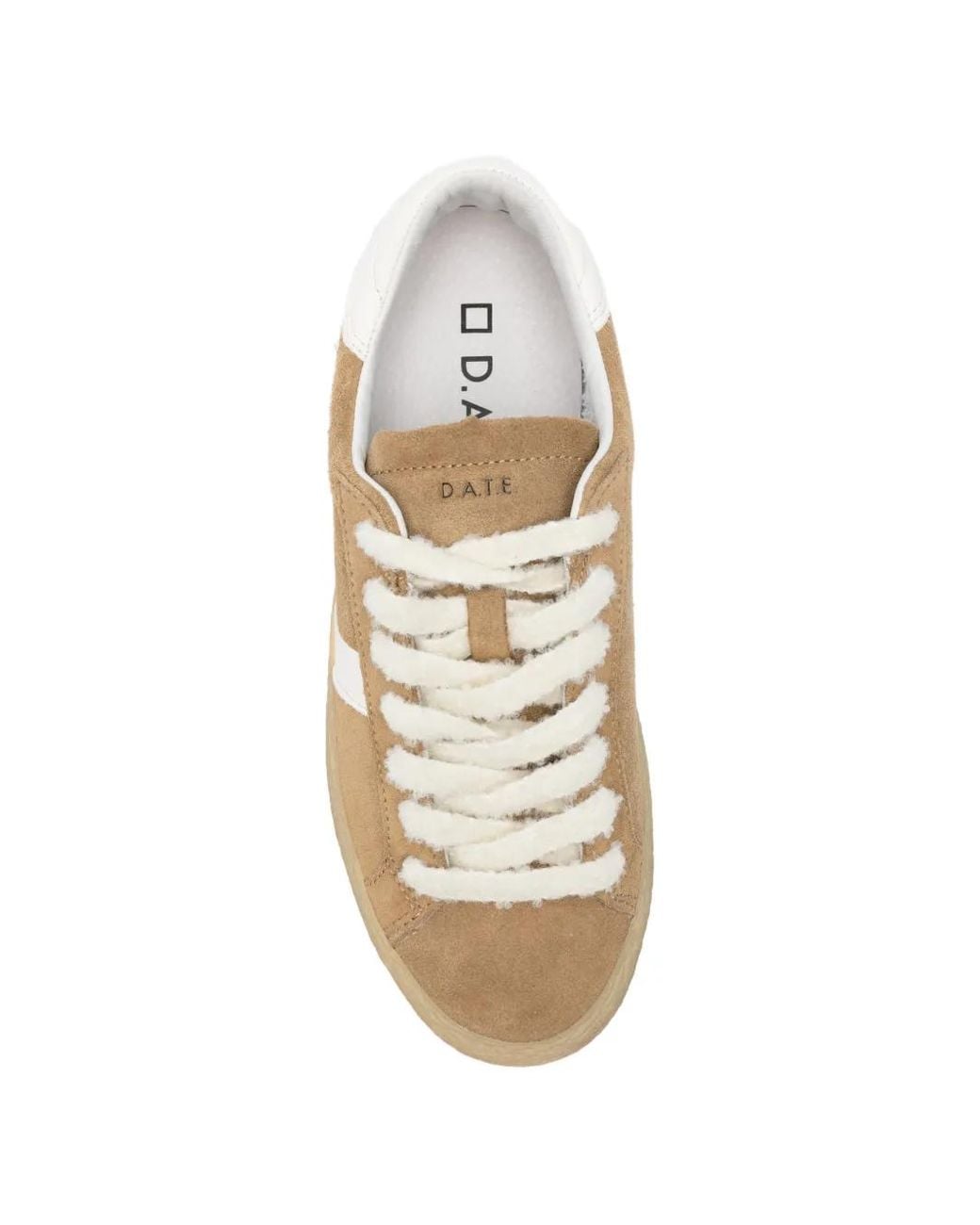 Date White Hill Suede Sneakers