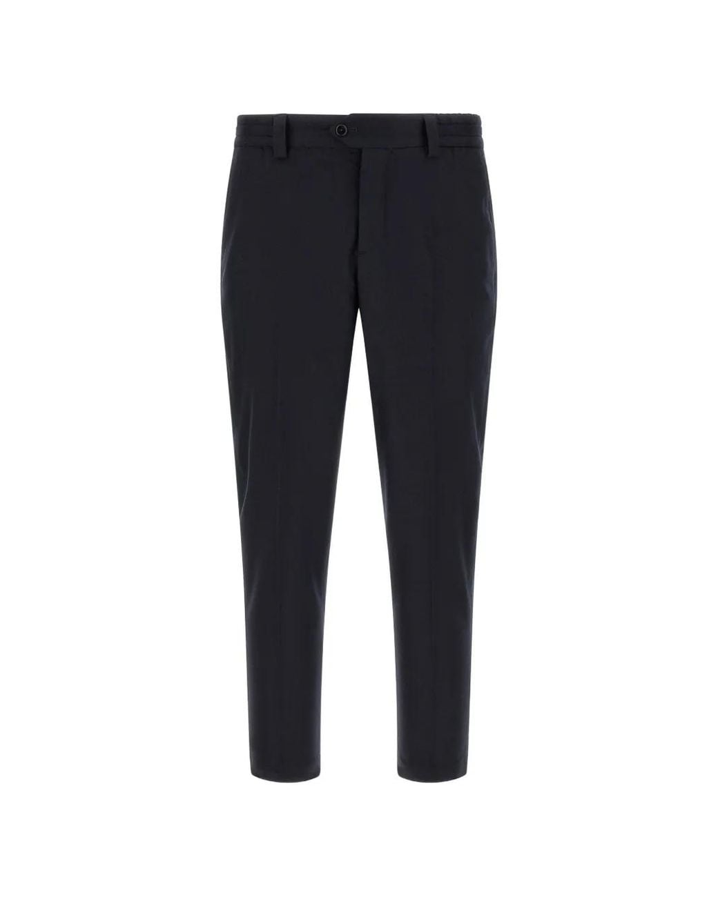PT Torino Blue The Rebel Tapered-Leg Trousers for men