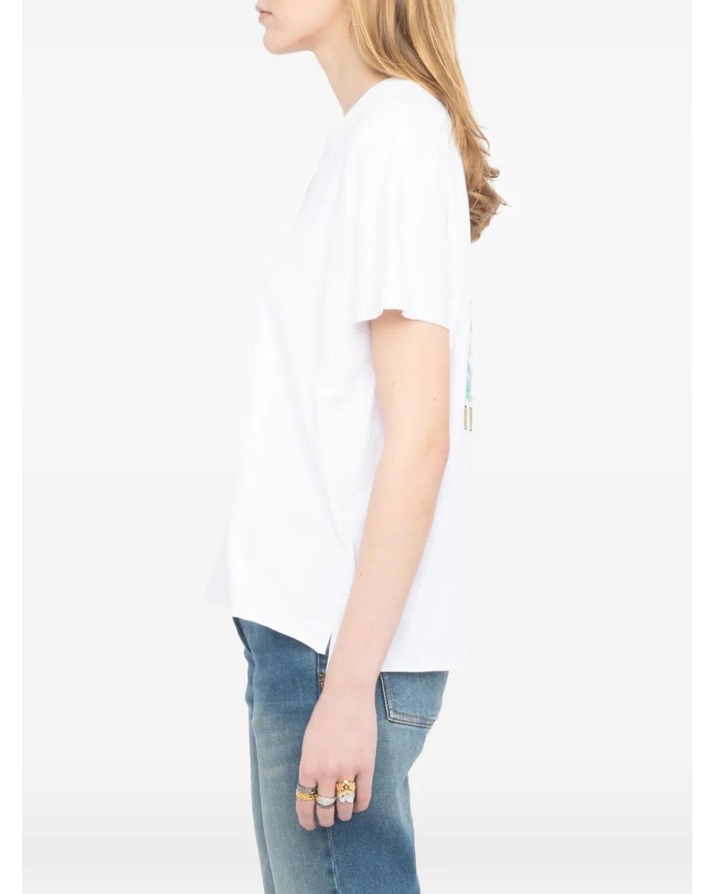 Zadig & Voltaire White Tommer T-Shirt