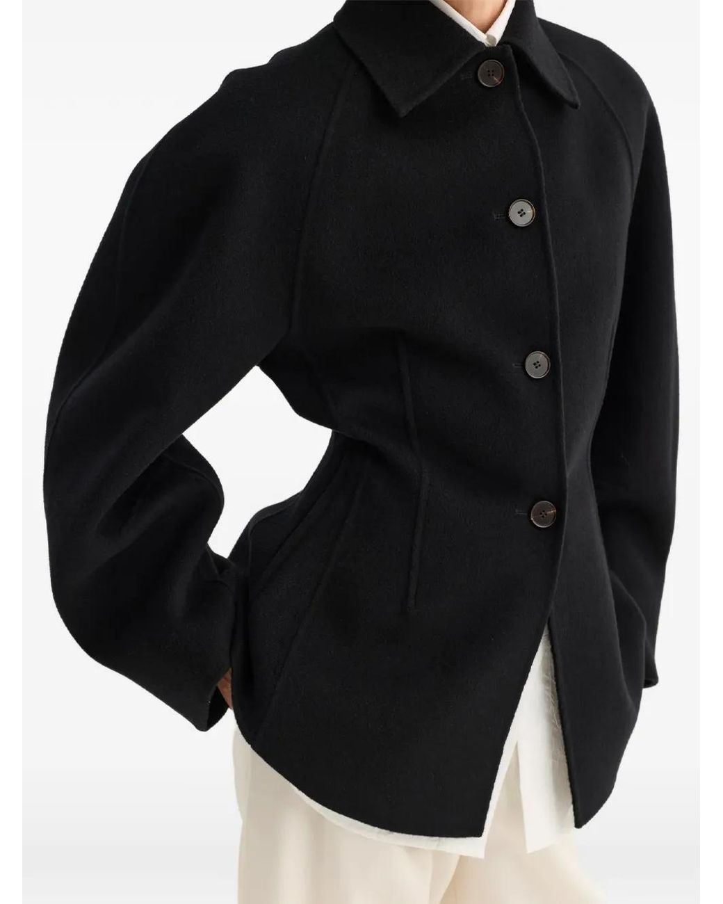 Rohe Blue Jacke mit Knöpfen