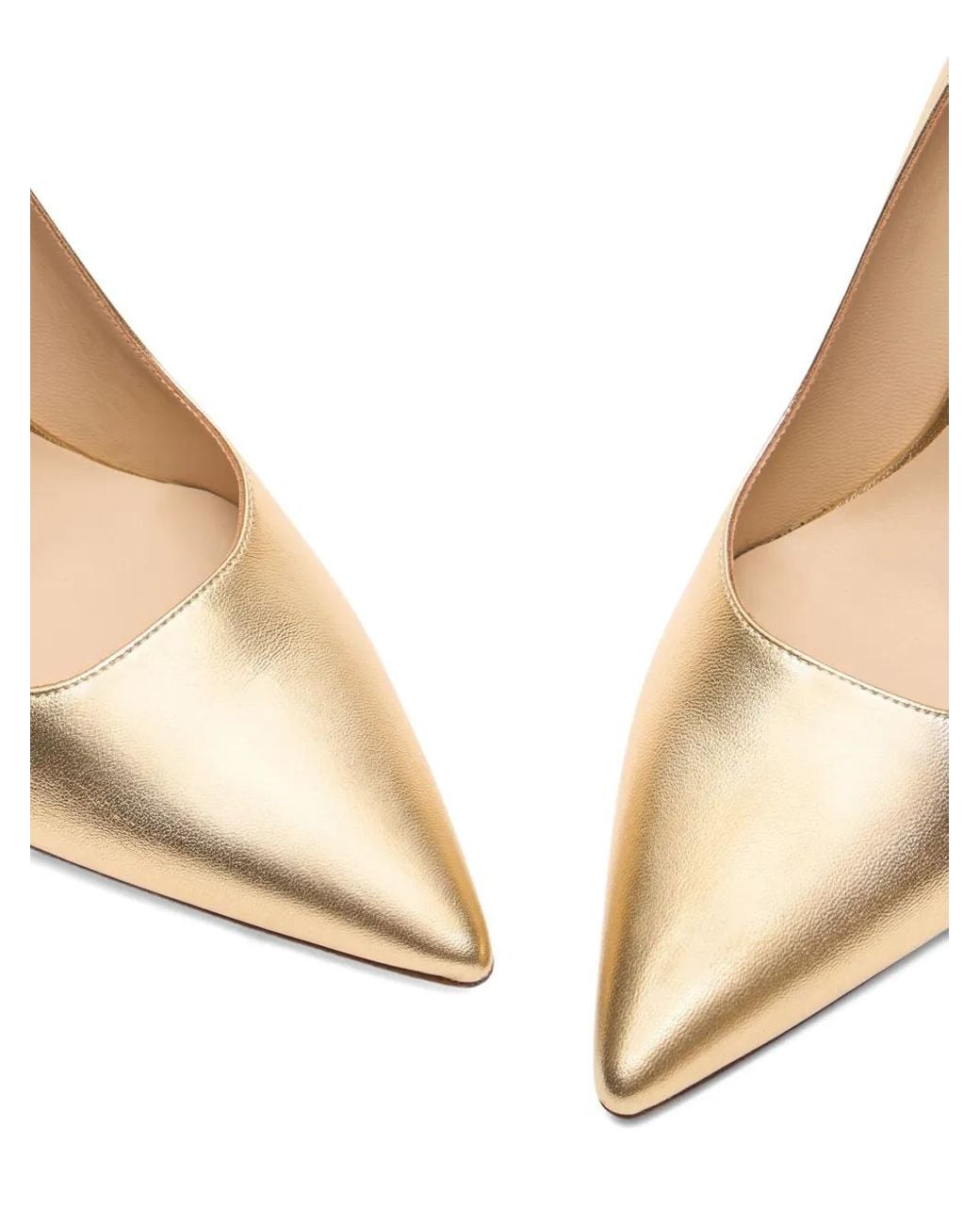 Stuart Weitzman Metallic "Stuart Power" Decollete T. 100
