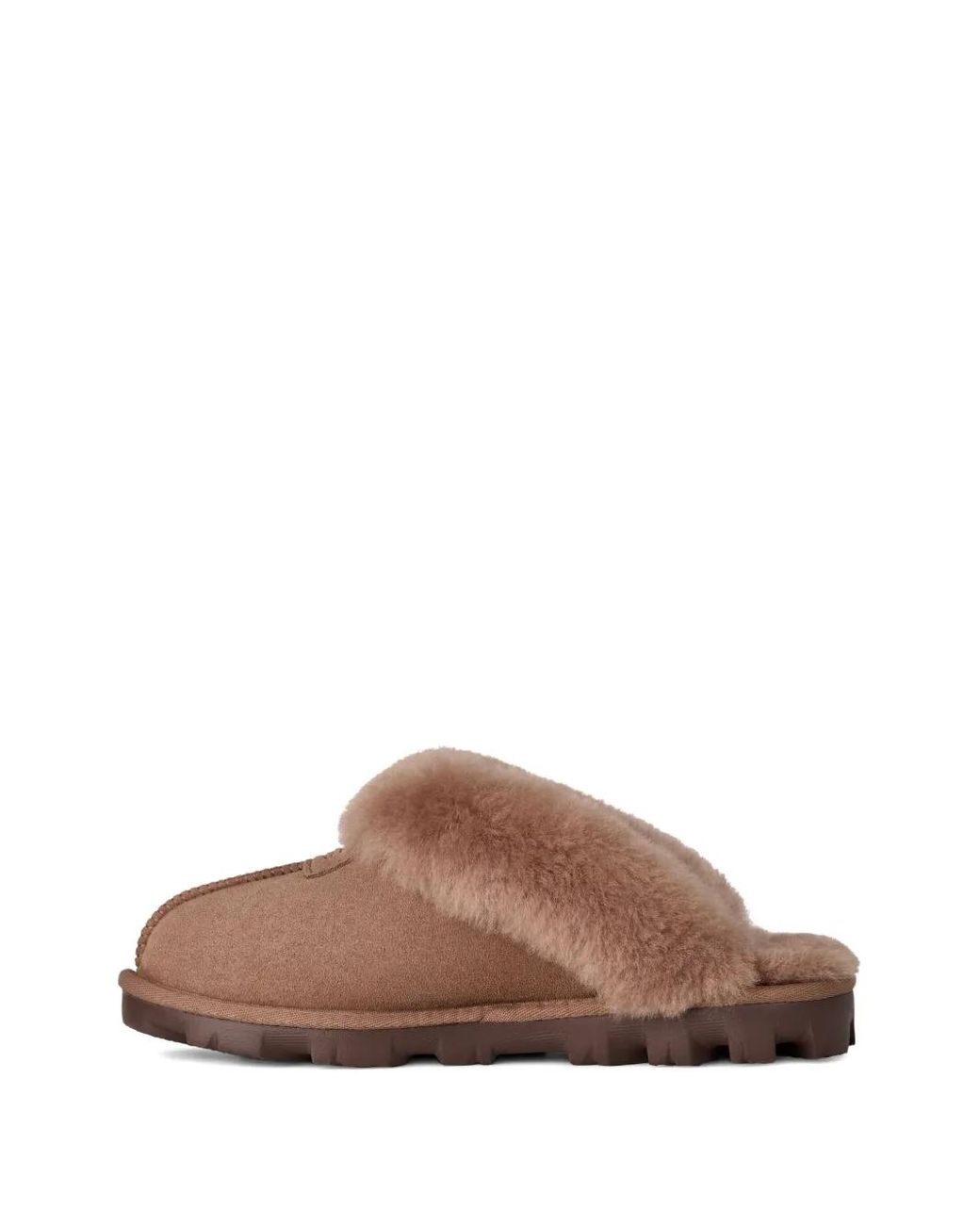 Ugg Brown Coquette Flat Slippers