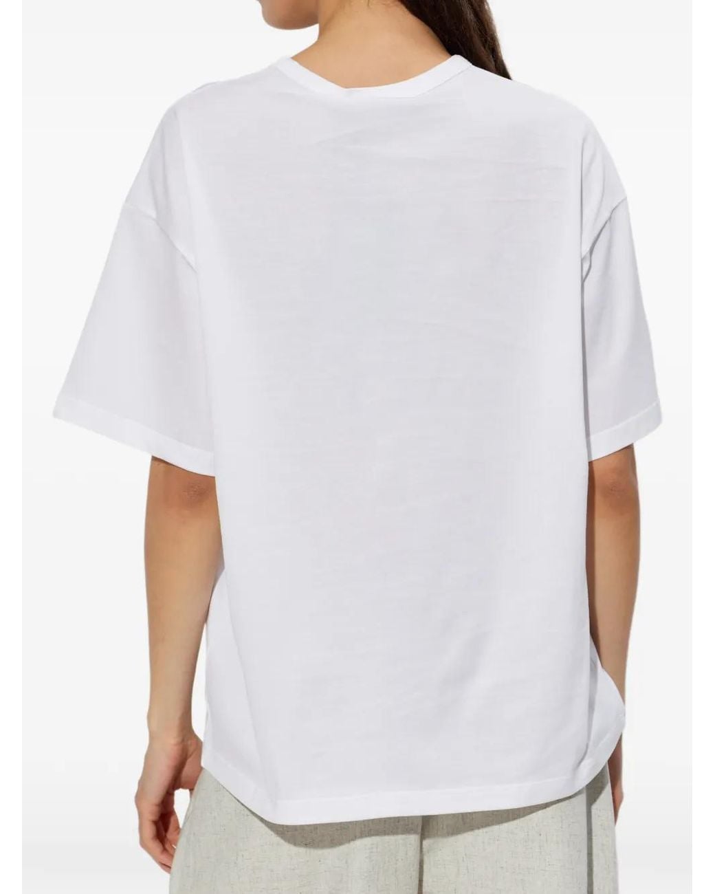 Fabiana Filippi White Logo T-Shirt