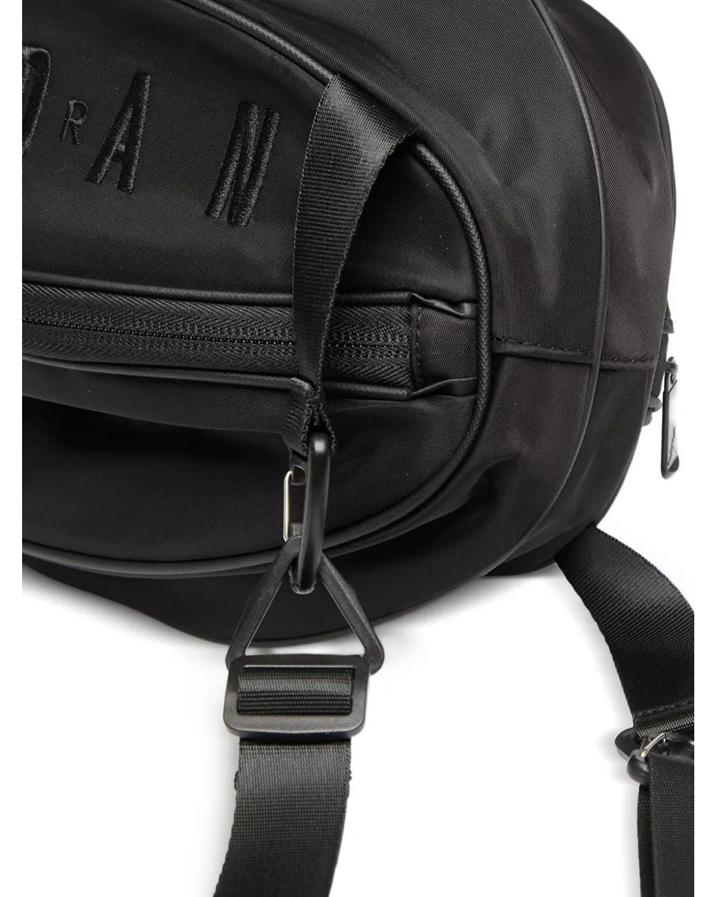 Nike Black Logo-Embroidered Jumpman Backpack
