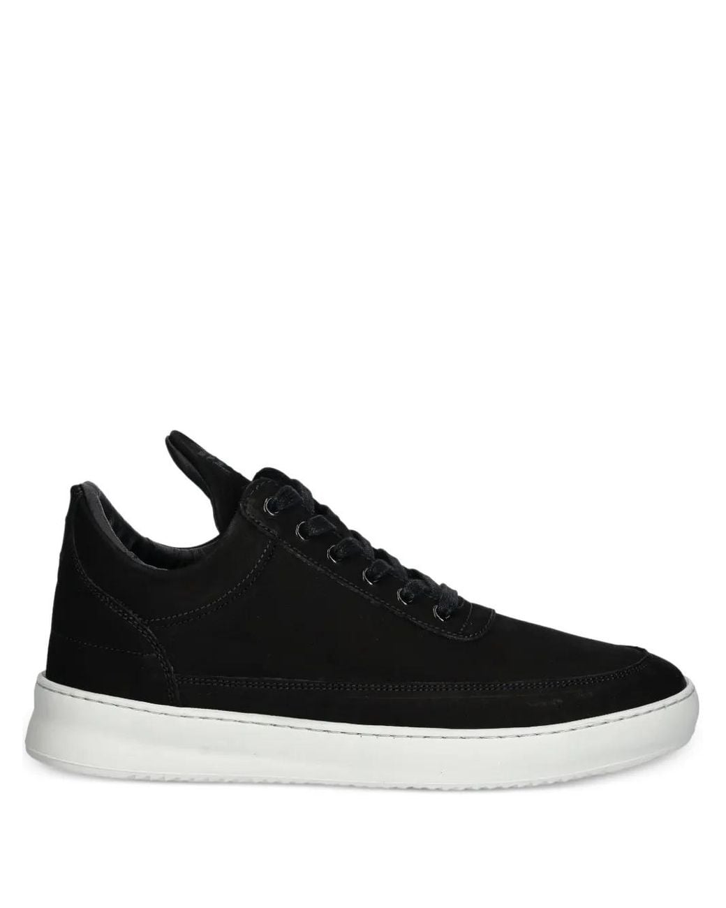Filling Pieces Black Lace-Up Sneakers for men