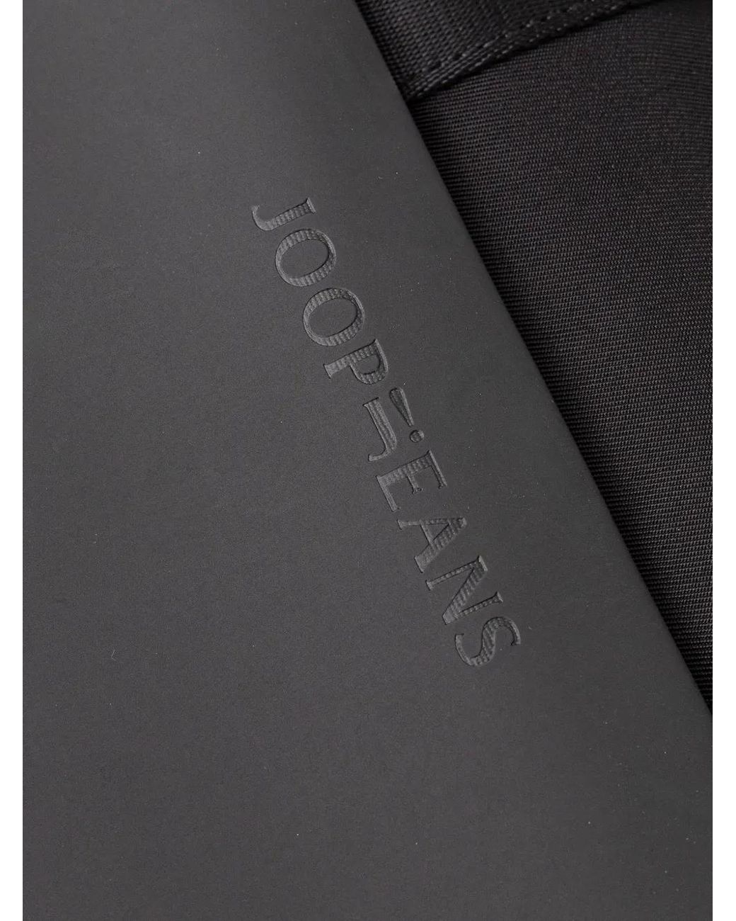 Joop! Black Logo-Embossed Briefcase for men