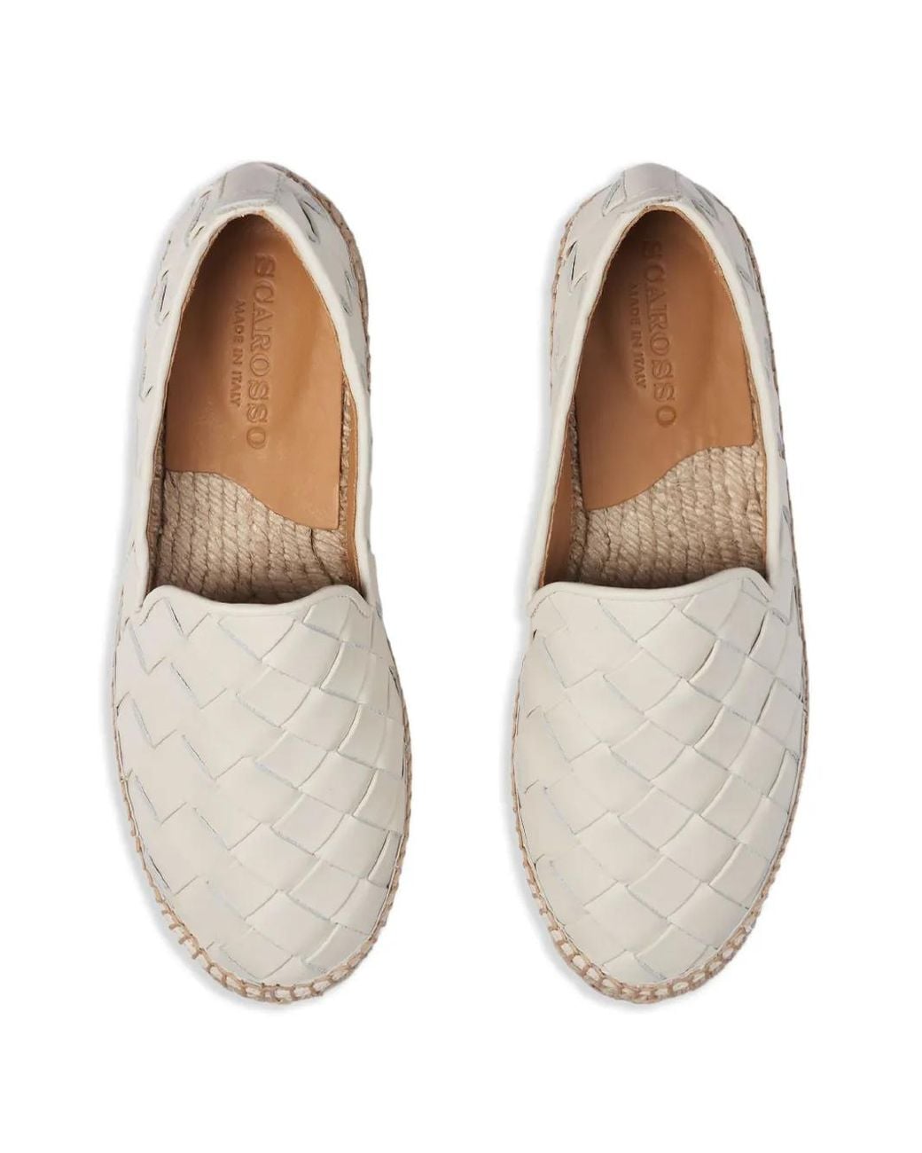 Scarosso White Martina Espadrilles
