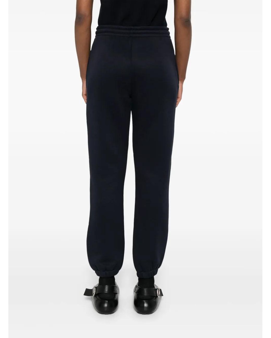 Moncler Blue Jogginghose Mit Logo-Patch