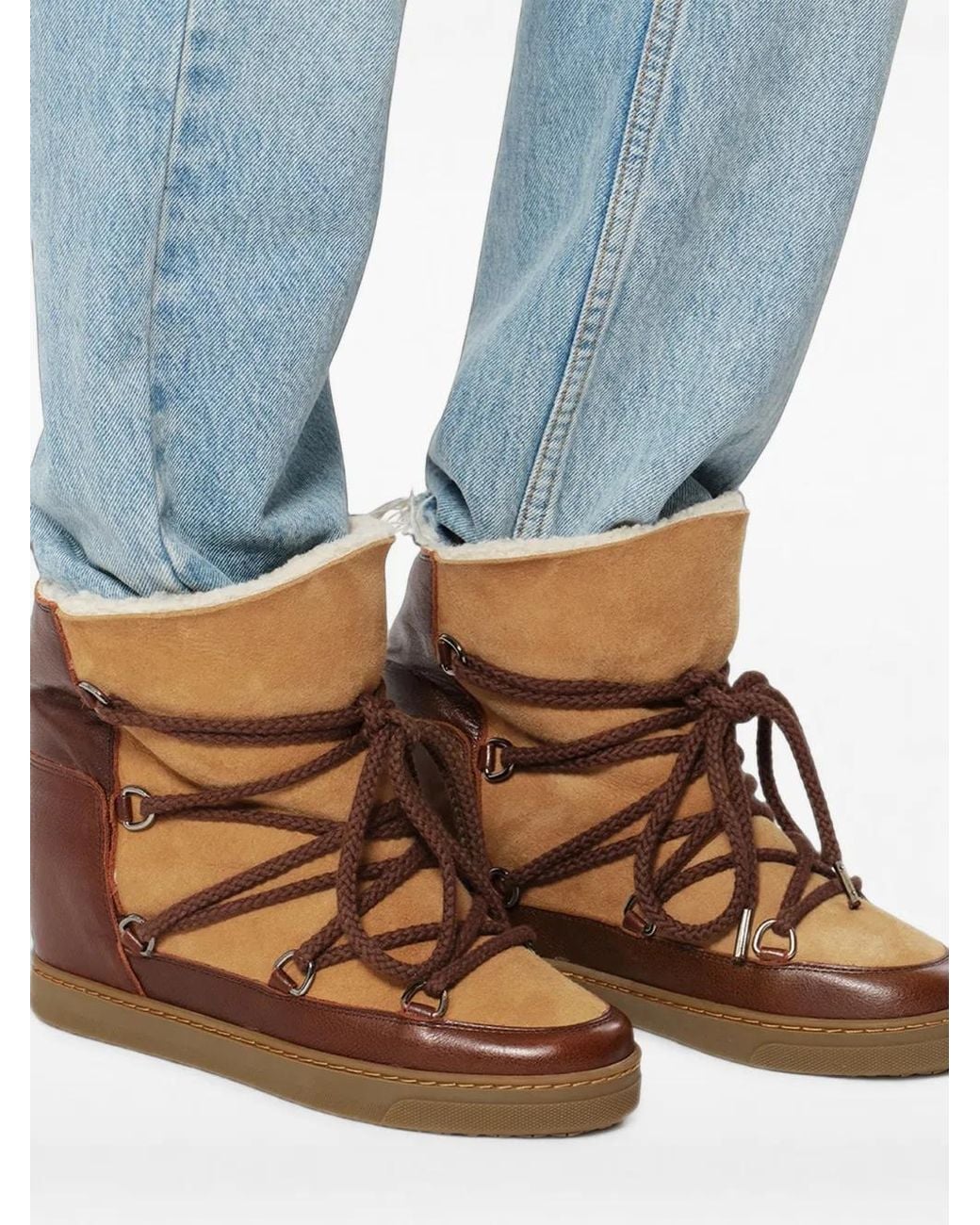 Isabel Marant Brown Nowles Ankle Boots