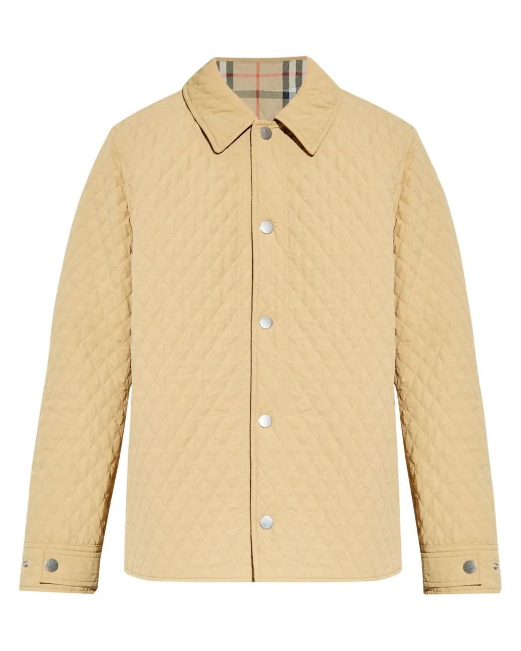 Burberry Natural Reversible Quilted Jacket