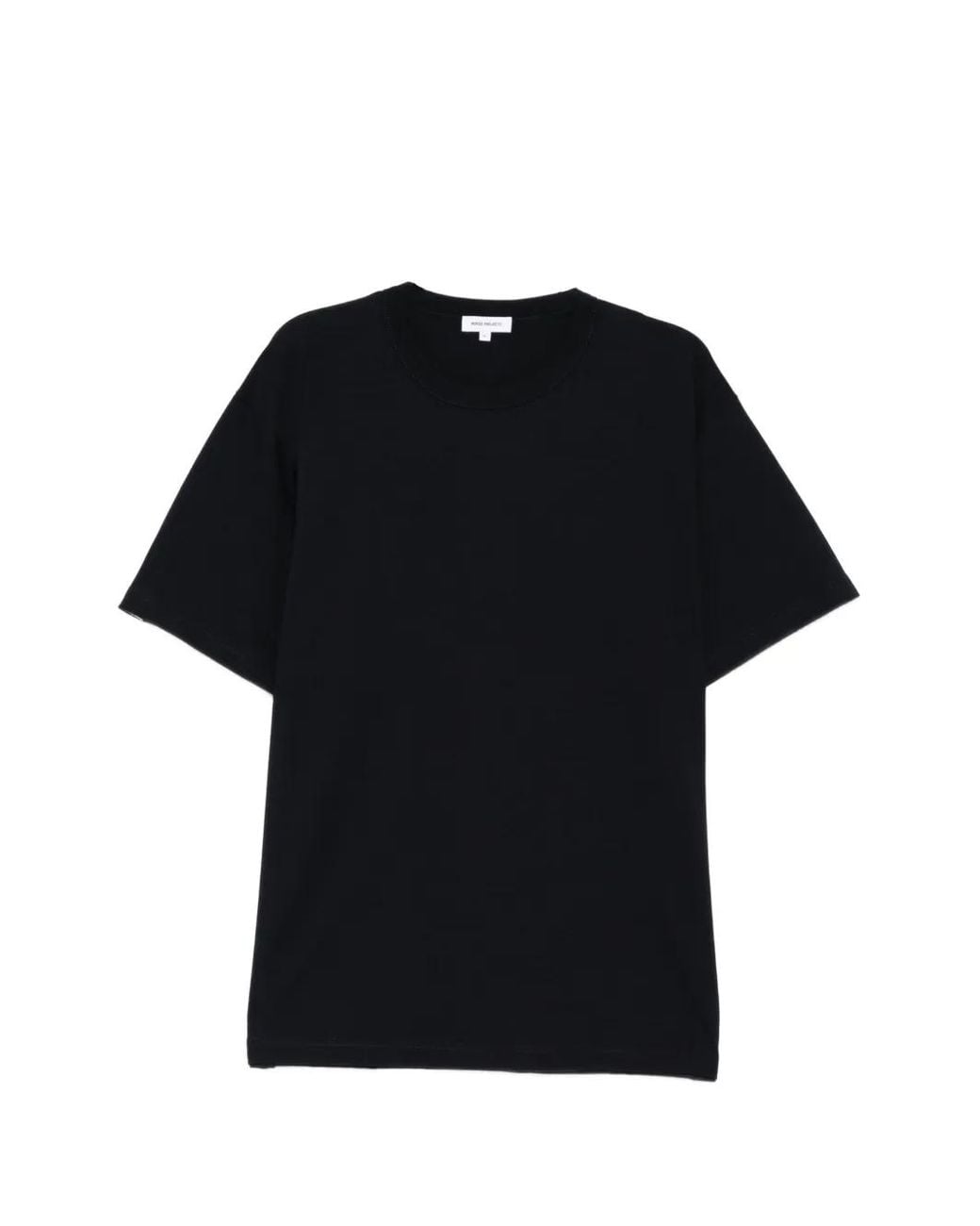 Norse Projects Black Crew Neck T-Shirt for men