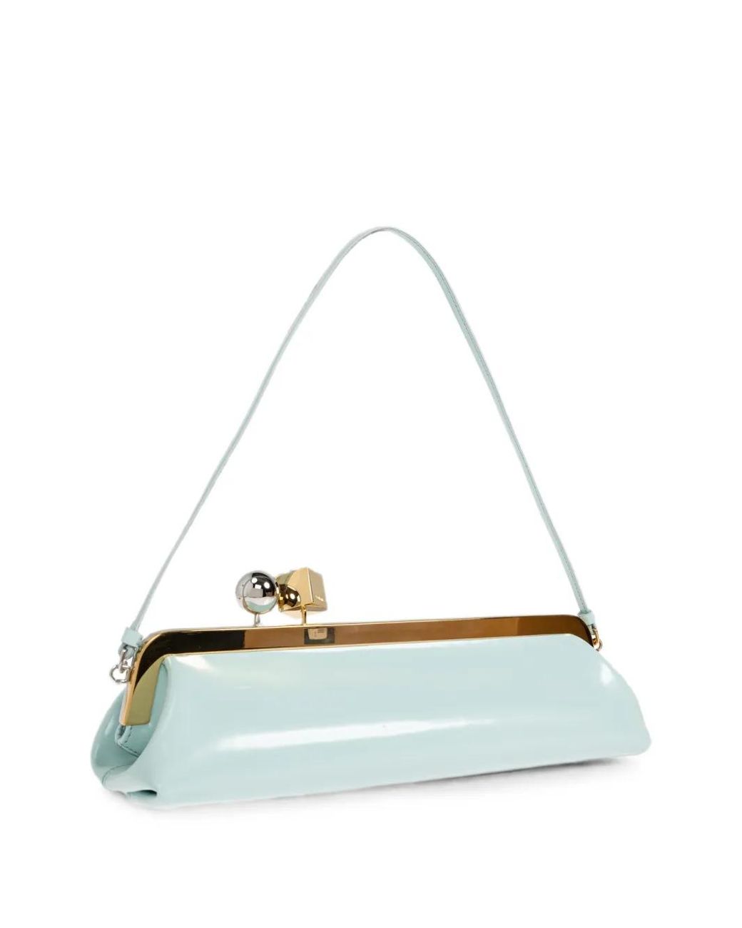 Jacquemus Blue The Salon Clutch