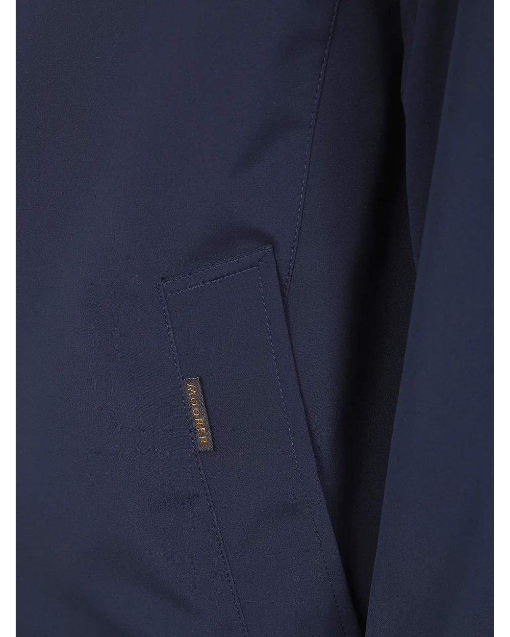 Moorer Blue Button Jacket for men