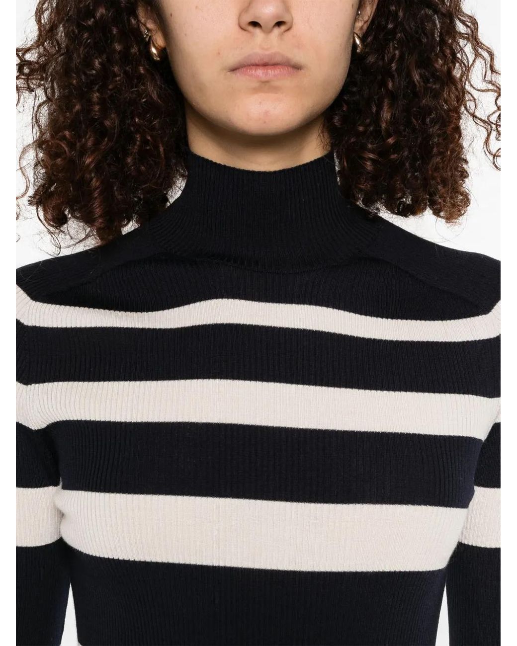 Moncler Gestreepte Trui in het Black