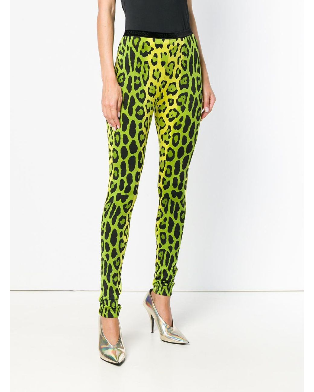 Dolce & Gabbana leopard-print stretch-silk Leggings - Farfetch