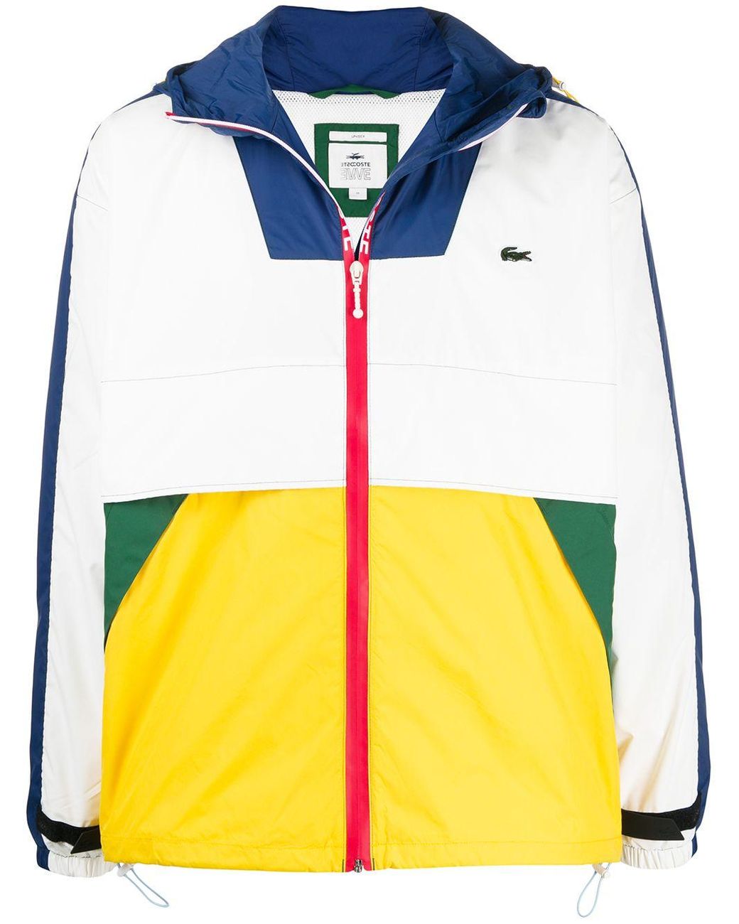 Lacoste L!ive Yellow Windbreaker Jacket for Men | Lyst Canada