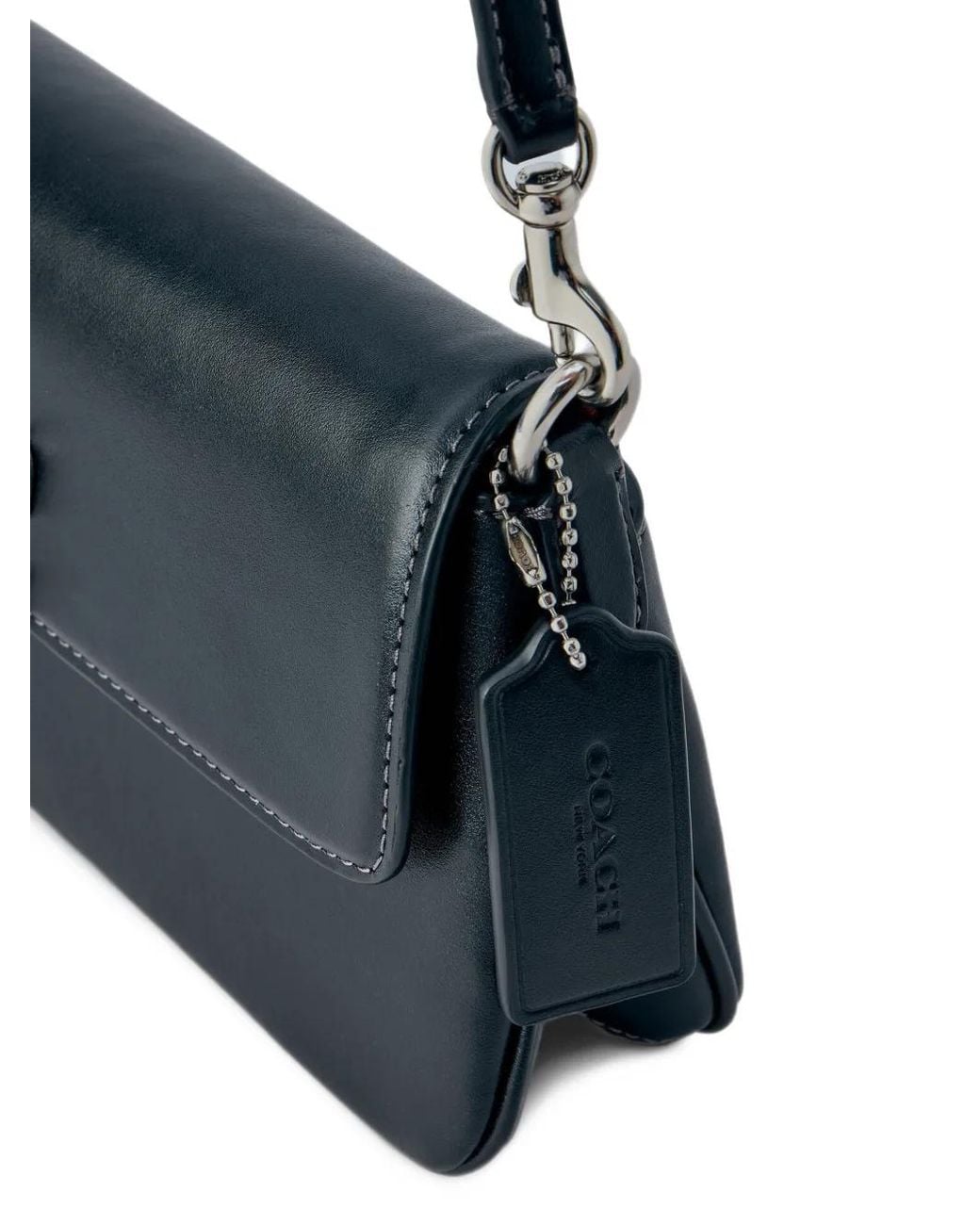 COACH White Small Jet Shoulder Bag