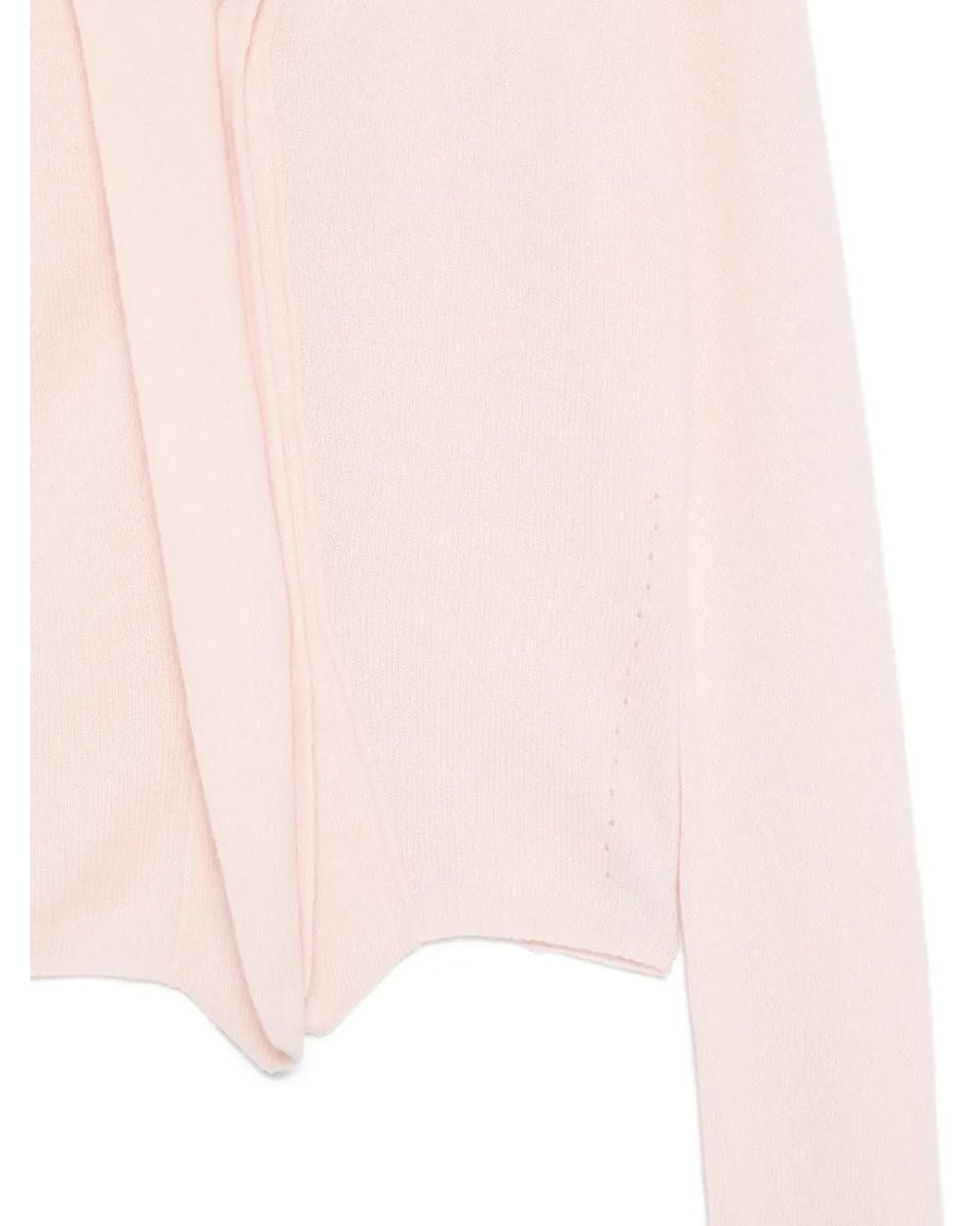 Plan C Pink Crossover Cardigan