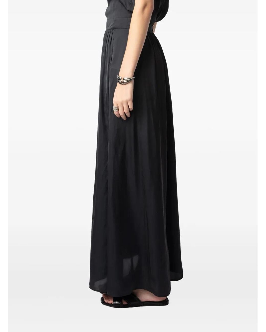 Zadig & Voltaire Black Jady Satin Bijoux