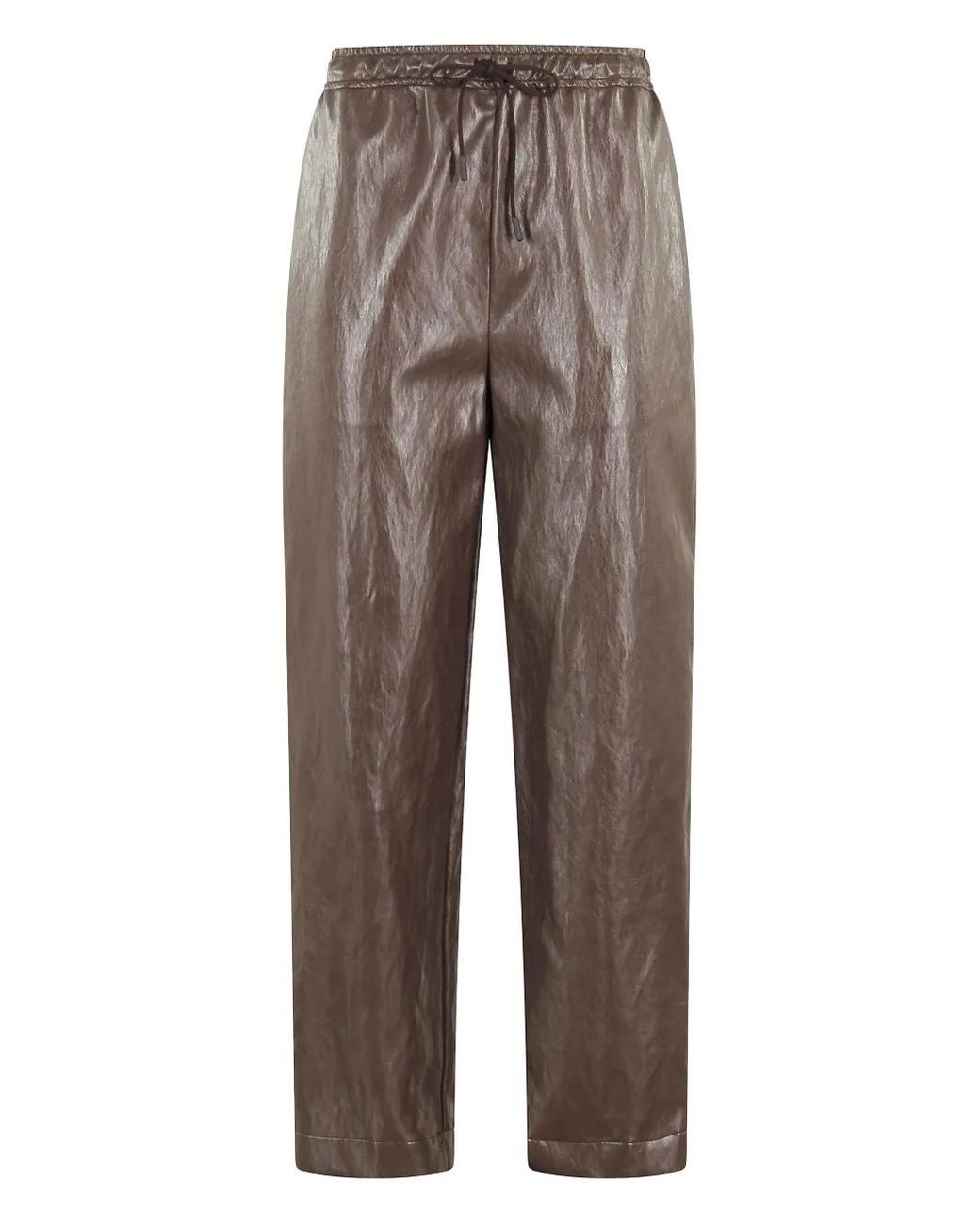 SOLOTRE Gray Drawstring Trousers