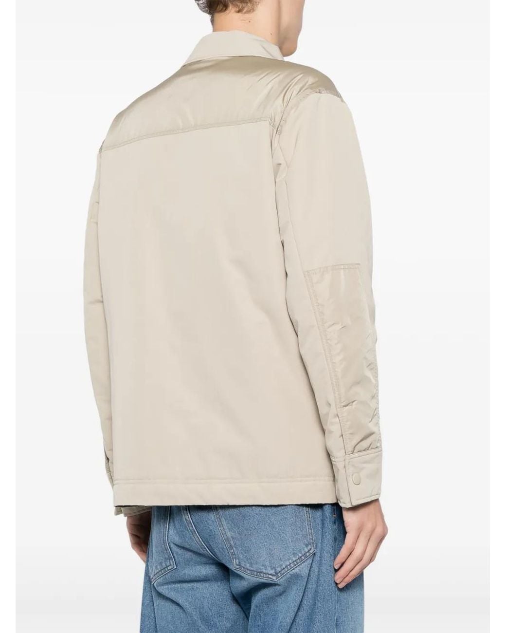 Aspesi Natural Padded Nylon Jacket for men