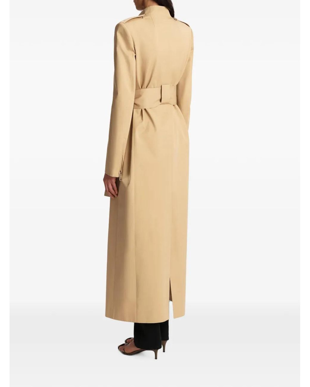 Khaite Maxwell Trenchcoat in het Natural