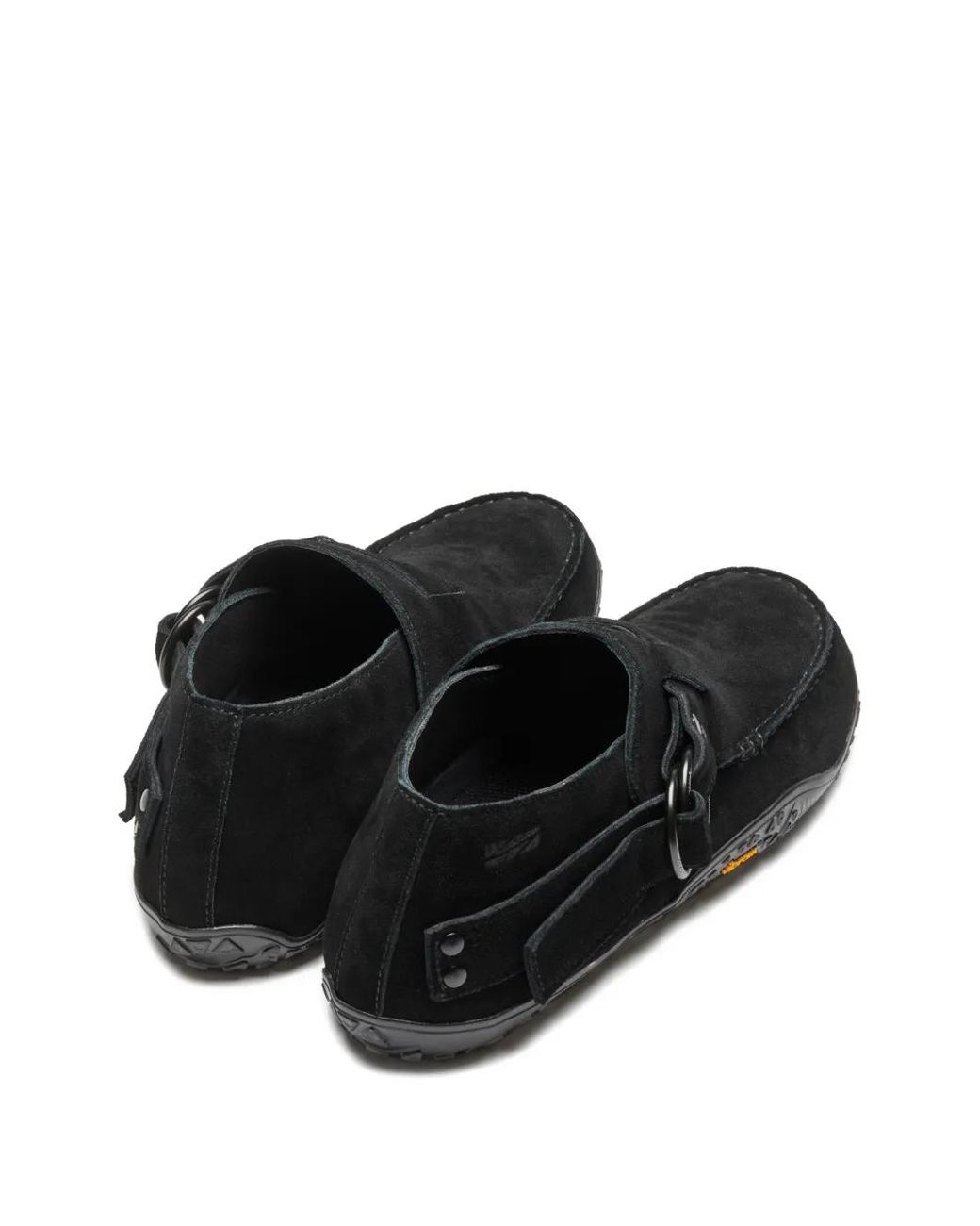 Suicoke Black Buckle-Strap Sneakers